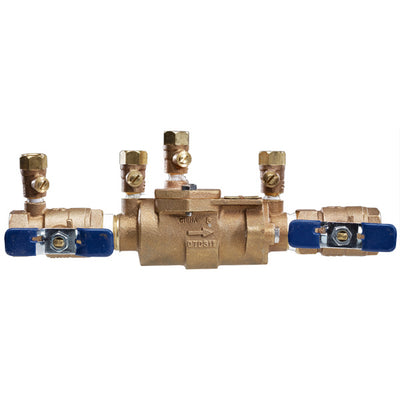 1 Inch 850 In-Line Design Double Check Valve Assembly Brass With Union