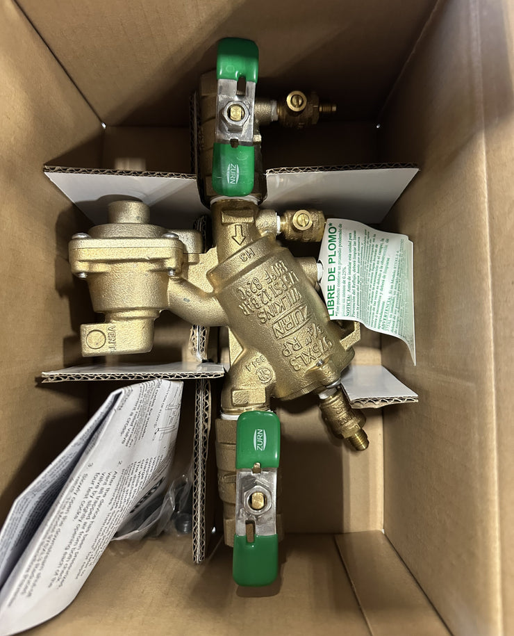 Zurn 3/4 inch RPZ backflow